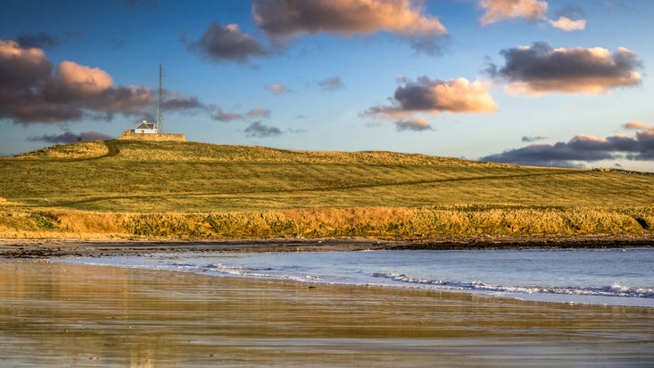 The area surrounding Lookout Cottage, Northumberland